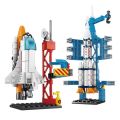 Compatible With Lego Spacecraft Building Blocks Nano Particle Space Rocket Spaceship Model Series Bricks DIY Creative Toys Boys Girls Gift. 