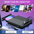 USB 3.0 Type-c External DVD RW CD Drive Burner Reader Player. 