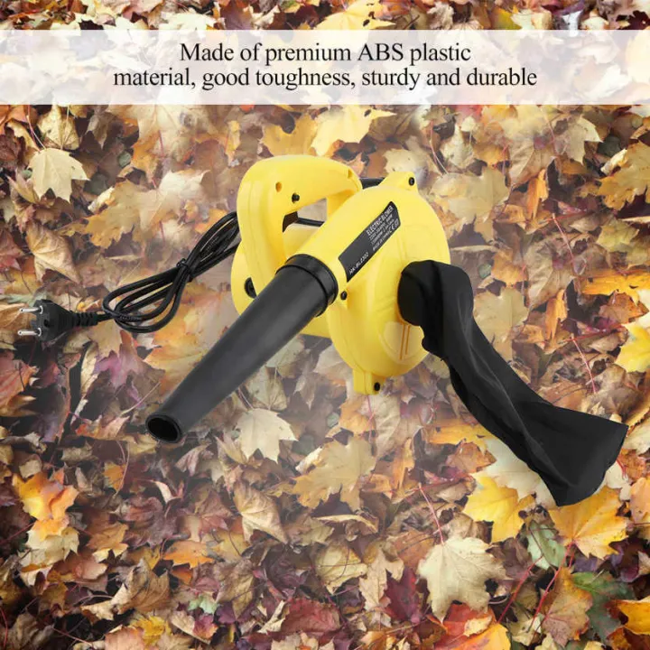 Electric Air Leaf Blower Dust Cleaner Handheld Vacuum 600W Large Volume 220V M