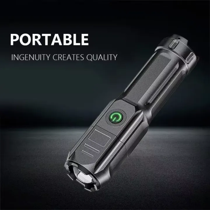 3.7v Apollo Fire Zoomable LED Flashlight Portable Torch Lamp,Portable ...