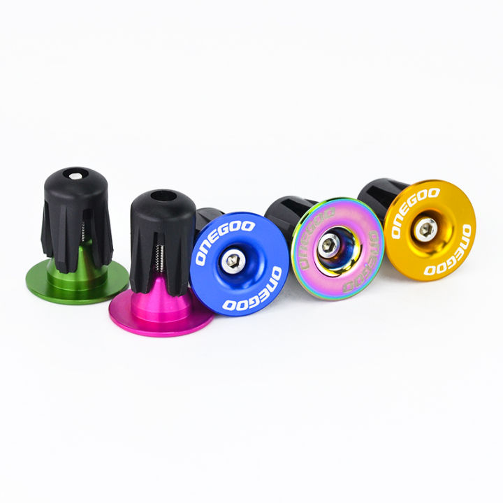 ONEGOO%201%20Pair%20Bike%20Grip%20Handle%20Bar%20End%20Cap%20Aluminium%20Alloy%20MTB%20Handlebar%20Grips%20Plugs%20Caps%20for%20Bicycle%20Handlebar%20Accessory%20-%20Image%202