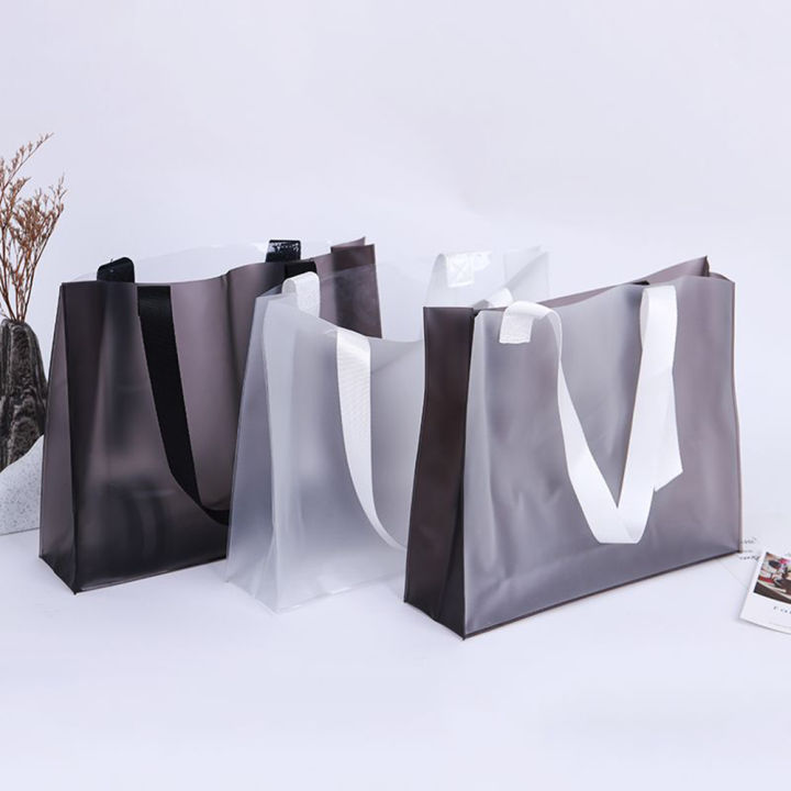 PVC%20Tote%20ECO%20Shopping%20Bag%20Transparent%20Frosted%20Plastic%20Bag%20Clothing%20Store%20Storage%20Bag%20Package%20Gift%20Bag%20Clutch%20-%20Image%203