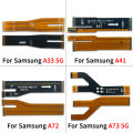 NEW Main Flex Cable For Samsung A21S A224G A33 A34 A41 A42 A52 A53 A54 A72 A73 A55 A15 A25 5G Connect Mainboard To LCD Screen Ribbon. 