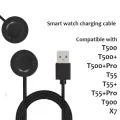 Charging Cable for T55+Pro T500 Pro x7 Smartwatch Charger. 