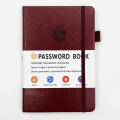 Secure Password Journal Indexed Hardcover Alphabetical Password Book Compact Password Keeper Notebook for Home Office Computer Security Personal Data Account Management Online Access. 