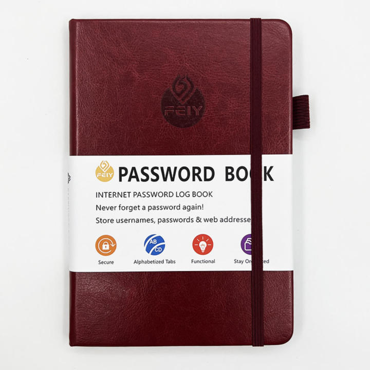 Secure%20Password%20Journal%20Indexed%20Hardcover%20Alphabetical%20Password%20Book%20Compact%20Password%20Keeper%20Notebook%20for%20Home%20Office%20Computer%20Security%20Personal%20Data%20Account%20Management%20Online%20Access%20-%20Image%205