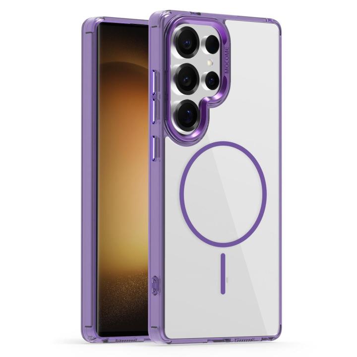 (COD) Star Shield Thin Circle MagSafe Phone Case For Samsung Galaxy A26 5G/Samsung Galaxy A36/Samsung Galaxy A55 5G/Samsung Galaxy S24 5G/Samsung Galaxy A16 5G/Samsung Galaxy S24+ 5G/Samsung Galaxy S23 Ultra 5G/Samsung G