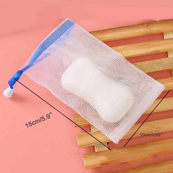 Soap%20Bags%20with%20Drawstring%20Soap%20Bag%202%20Pack%20Soap%20Saver%20Pouch%20Mesh%20Foaming%20Net%20-%20Image%203