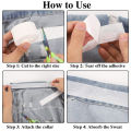 LeiyanBargain price New specials Collar Protector Sweat Pads Sticker Women Men Disposable Self-Adhesive Absorbent T-shirt Anti-dirt Collar Hat Neck Liner Pads. 