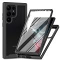 lthmy for Samsung Galaxy S23 Ultra Built-in Screen Protector Full Body Rugged Shockproof Case Cover. 