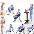 Foldable Core Abdominal Trainer, AB Workout Machine Exercise Equipment  Ab Cruncher Strength Training Equipment for Home Gym Fitness    WAIST ABDOMEN MACHINE MUSCLE FITNESS. 