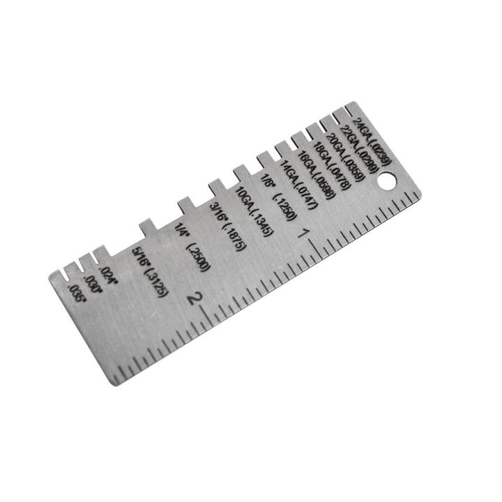 Wire Measurement With Ruler 【Miga Plaza】Wire Stainless Steel 0.3125