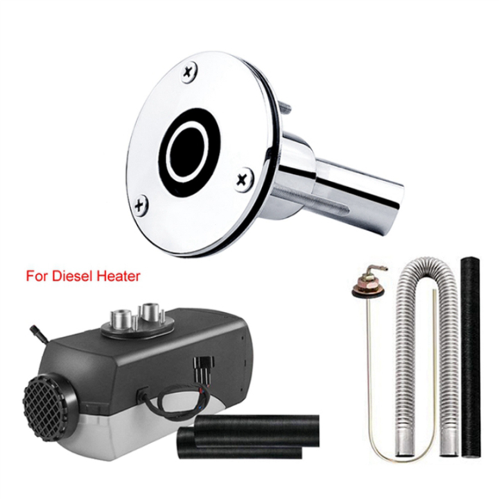 2X%20316%20Stainless%20Steel%20Thru%20Hull%20Exhaust%20Skin%20Fitting%20Tube%20Pipe%20Socket%20Part%20of%20Air%20Heater%20for%20Boat%20Marine%20Car%20Truck,24mm%20-%20Image%202