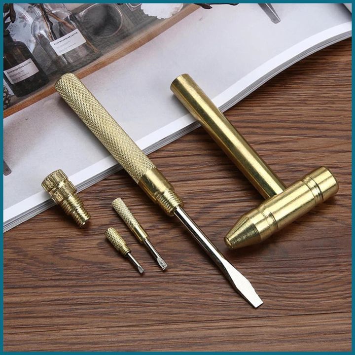 %E3%80%90Miga%20Plaza%E3%80%91Gold%20Hammer%20Copper%20Hammer%20Stainless%20Steel%206%20in%201%20Small%20Multifunction%20Brass%20Craft%20Hammer%20&%20Screwdriver%20Hand%20Tool%20for%20luph%20-%20Image%205