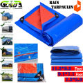 Blue Tarp, Tarps Heavy Duty  Waterproof Plastic Poly 16 Mil Thick Tarpaulin with Metal Grommets –Emergency Rain Shelter, Outdoor Cover, and Camping Use. 