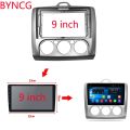 【Only frame B】 2 Car Fascia Frame Fit for Ford Focus 2 S-Max 2005-11 Car DVD Panel Dash Kit Bezel Fascias Installation Frame. 