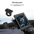 Ebike Display T5S 24-72V Color Screen LCD Instrument Intelligent Electric Bicycle Meter SM Joint. 