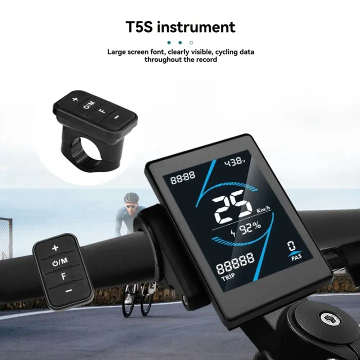 Ebike%20Display%20T5S%2024-72V%20Color%20Screen%20LCD%20Instrument%20Intelligent%20Electric%20Bicycle%20Meter%20SM%20Joint%20-%20Image%208