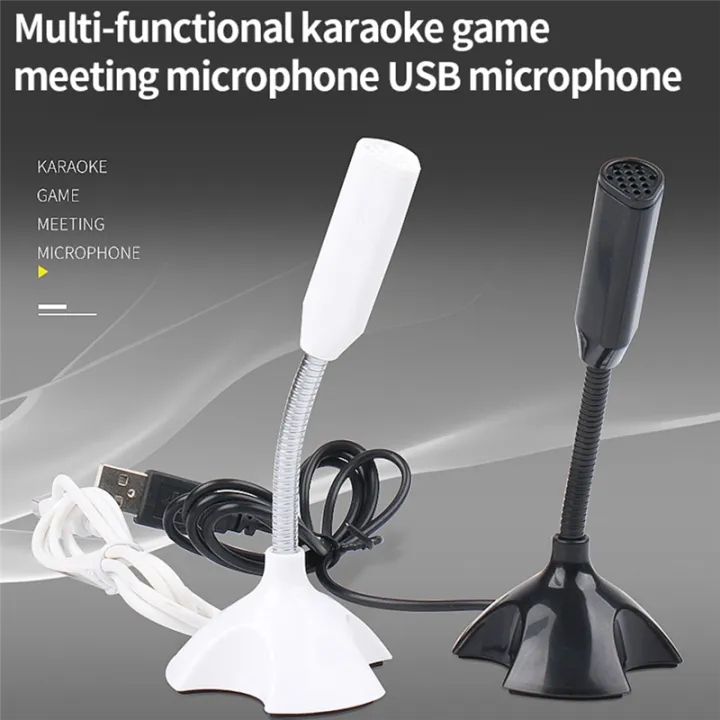 USB%20Laptop%20Microphone%20Voice%20Mic%20High%20Sensitivity%20Mini%20Studio%20Speech%20Mic%20Stand%20with%20Holder%20Gaming%20Conference%20for%20PC,Black%20-%20Image%204