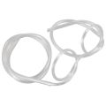 Glasses shape straw to drink - clear. 