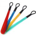 Plastic Shoehorn for Men, Women with Comfort Grip Shoe Horns for Boots Shoes (Travel Size) - Flexible Shoe Horn for Elderly. 