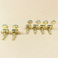 Guitar Tuning Pegs Keys Tuners Semi Closed String Button Sq Electric Guitar String Button 6R Fracture Chord. 
