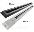 Led Track Bar/Rail 1 meter Black/White. 