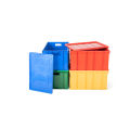 Plastic Crate | Multipurpose Heavy Duty Multi color Portable Plastic Crate AC 32 | Without Lid | (LARGE ) | 60x40x32 cm | 64L | Nisaco Mall. 