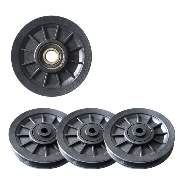 1 Pcs Universal 105mm Diameter Wearproof Bearing Pulley Wheel Cable Gym Fitness Equipment Part