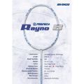 Protech RAYNO 8 (4U)(MAX 35LBS)(FREE STRING+GRIP)(ORIGINAL) Badminton Racket. 