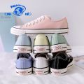 Student Autumn ulzzang Board Shoes Super Hot All-Match 2024 Year Global Canvas Shoes White New Shoes for Women. 