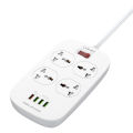 LDNIO 4 AC Outlets Universal Power Strip SC4407 Power Socket with 4 USB - UK PLUG. 