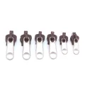 6pcs Instant Zipper Universal Instant Fix Zipper Repair Replacement Zip Head DIY. 