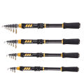 Ultralight Telescopic Fishing Rod With Cnc Reel Seat Carbon Fiber Fishing Pole For Bass Salmon Trout Fishing. 
