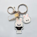 Kpop Stray Kids Skzoo Cartoon Cute Acrylic Keychain Keyring Key Holder Bag Pendant Accessories. 