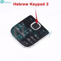 Nowey C2-01 Housing For Nokia C2 C2-01 Mobile Phone Front Back Cover Case English Russian Arabic Keypad Replacement Parts. 