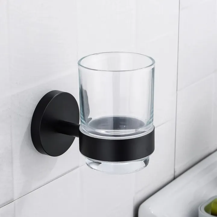 toothbrush%20holder%20Black%20Toothbrusher%20Holder%20Glass%20Cup%20Elegant%20Hotel%20Home%20Bathroom%20AccessoriesInspection%20Tools%20-%20Image%204