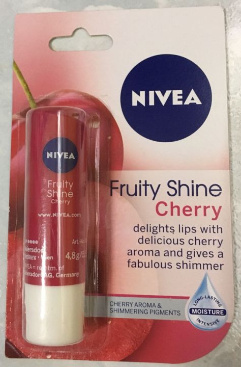 NIVEA%20Lip%20Balm%20Fruity%20Shine%20%E2%80%93%20CHERRY%20/%20KIRAZ%20With%20SPF%2015%20Long%20Lasting%20Moisturizing%20Lip%20Care,%20It%E2%80%99s%20Delicious%20Cherry%20Aroma,%20A%20Fabulous%20Shimmer%20And%20Soft%20Glossy%20Colour%20(Nlbc)%20-%20Image%208