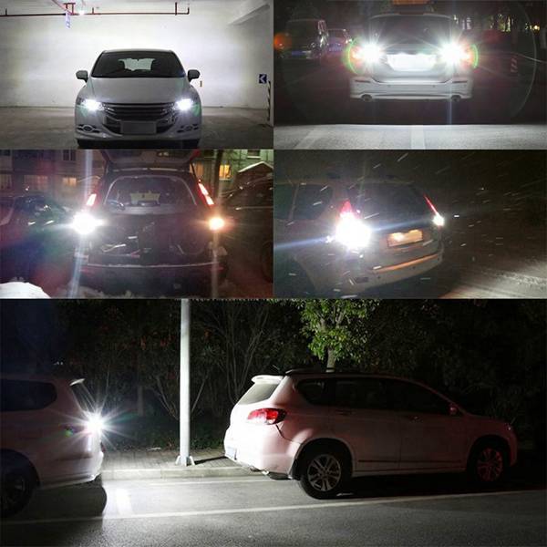 QUANBU%204%20Pcs%20Led%20Light:%202%20Pcs%20T20%207440%20W21W%20Wy21W%20144-Smd%20Reverse%20Light%20Led%20Bulbs%20&%202%20Pcs%20No%20Hyper%20Flash%201156%20Car%20Led%20Light%20-%20Image%207