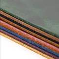 2mm Dark Orange Natural Cow Skin Leather Crazy Horse Leather Color Genuine Leather for Diy Leather Craft for Belt Wallet Bag. 