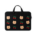 Cute Bear Laptop Bag Sleeve Handbag13.3 /13.6/14/15.6/16 Inch Portable Computer Sleeve Case for Macbook Ipad pro11/10.9/10.5. 