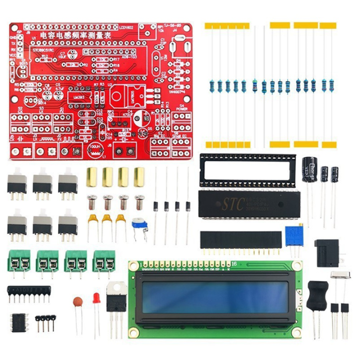 51 Single-Chip Microcomputer Inductance and Capacitance Frequency Meter ...