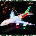 Aviation Light sound Music 360 Rotate Airbus Airways Aeroplane Flight Airplane Kids Toys. 