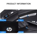 HP M150 Ergonomic Game Mouse Adjustable 1600dpi Silent Wired Computer Gaming Mouse Pro Gamer for PC Computer Laptop Mice. 
