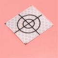 400Pcs Prism Measurement Reflector Sheet Reflective Tape Target Total Station Tunnel Survey 40X40mm. 