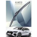 AUDI WIPER BLADES, ORIGINAL A1-METO, FRONT PAIR (2PCS). 