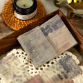 【Hottest Trends】Card Lover 50 Pcs Retro Material Paper Plant Journal Scrapbooking Deco Stickers Scrapbook Stationery. 
