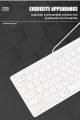 Firewings Mini USB Keyboard English Language Ultra Thin Notebook Laptop Keyboards Desktop PC Laptops Computer. 