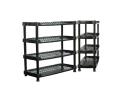 Shoe Rack High Quality Plastic 4 Floor Black Shoe rack. 