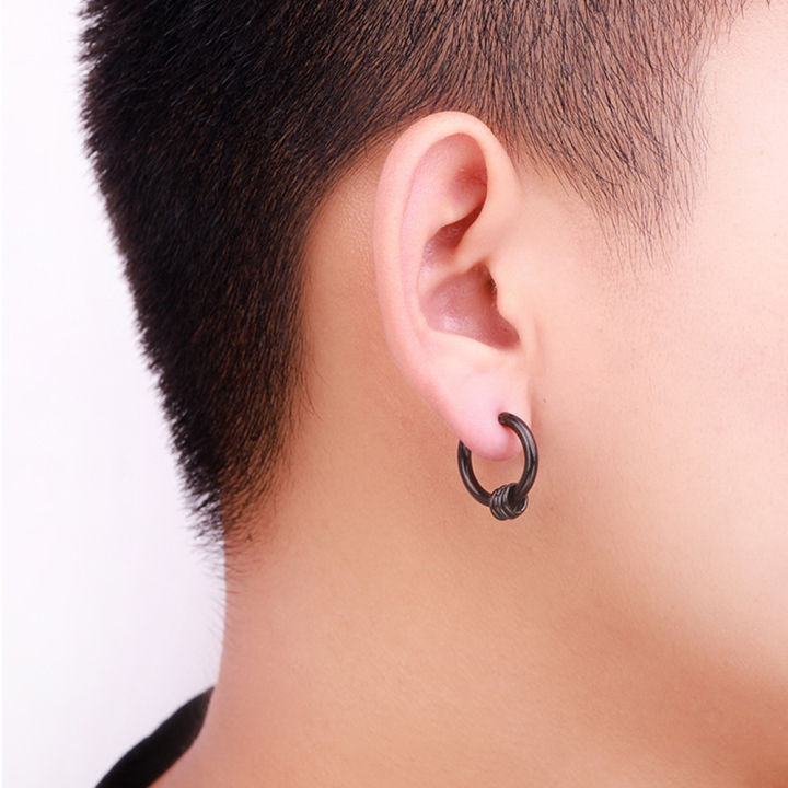 1%20Pair%20Earings%20for%20men%20hikaw%20for%20boys%20Domineering%20Big%20Round%20Titanium%20Stainless%20Hanging%2010-18mm%20Small%20Circle%20Ear%20Jewelry%20Accessories%20Earrings%20For%20Women%20-%20Image%209